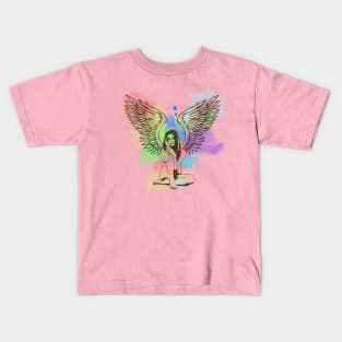 Colourful Angel Kids T-Shirt